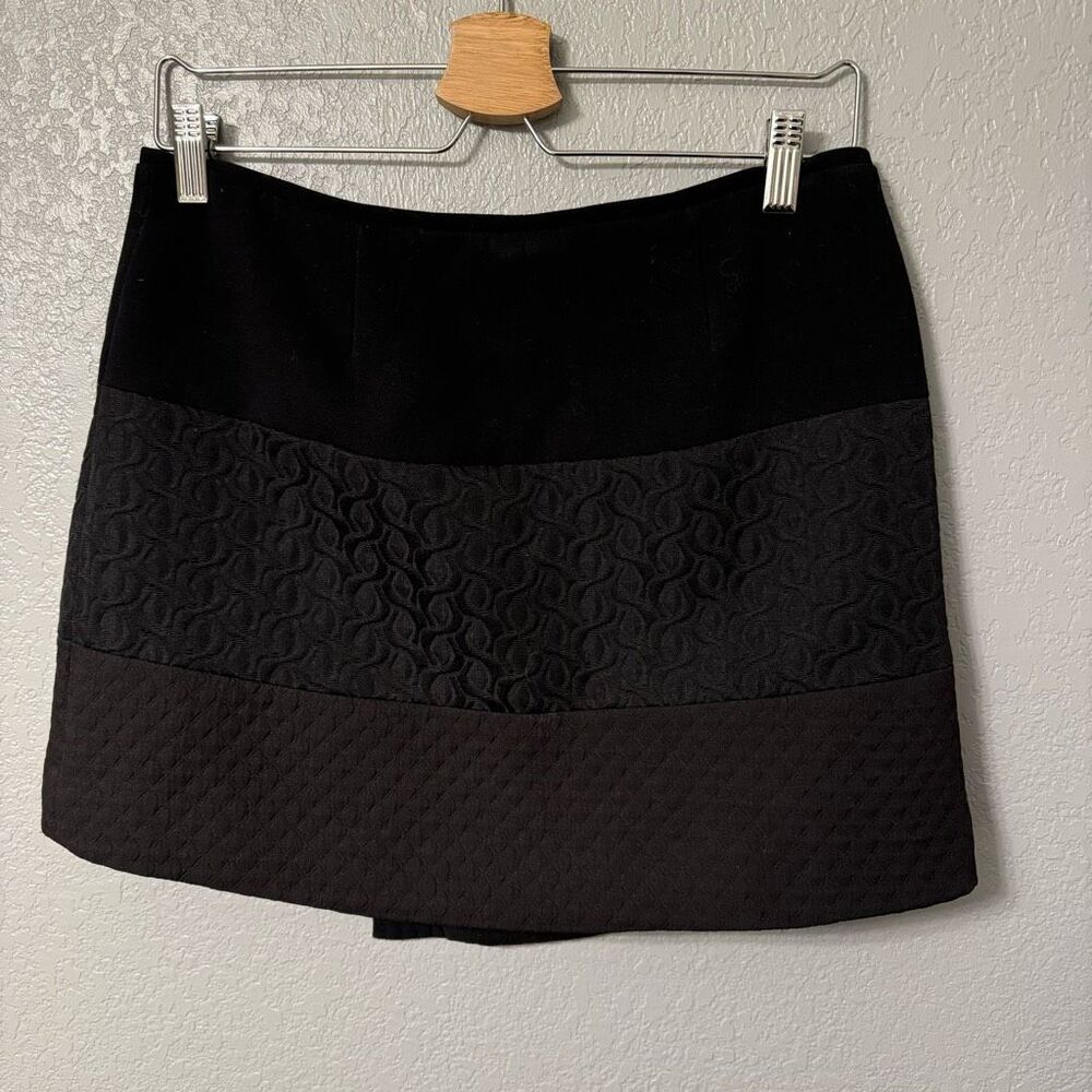 CAbi Black Jacard Brocade Skirt - Picture 2 of 6